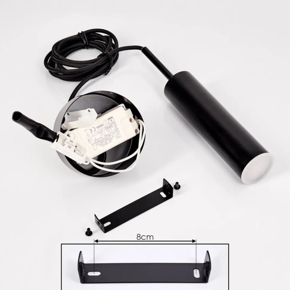 Suspension Dalheim Led Noir, 1 Lumiere