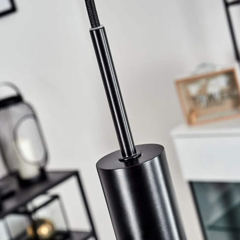 Suspension Dalheim Led Noir, 1 Lumiere