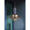 Suspension D'Exterieur Globo Solar Led Cuivre, 1 Lumiere