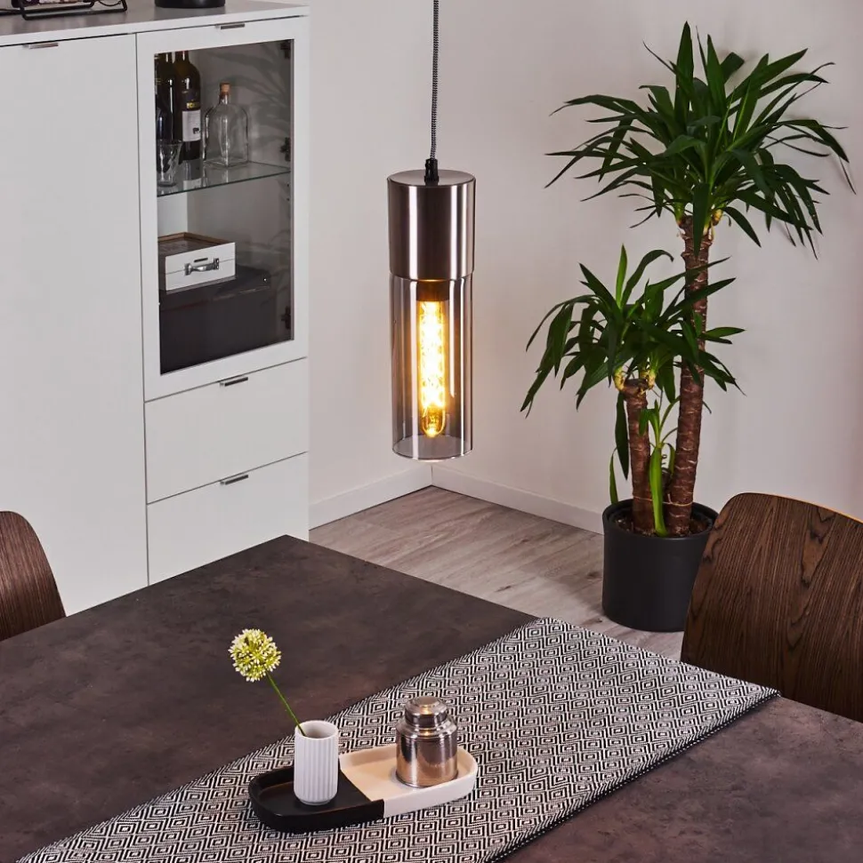 Suspension Dulcita Nickel Mat, 1 Lumiere