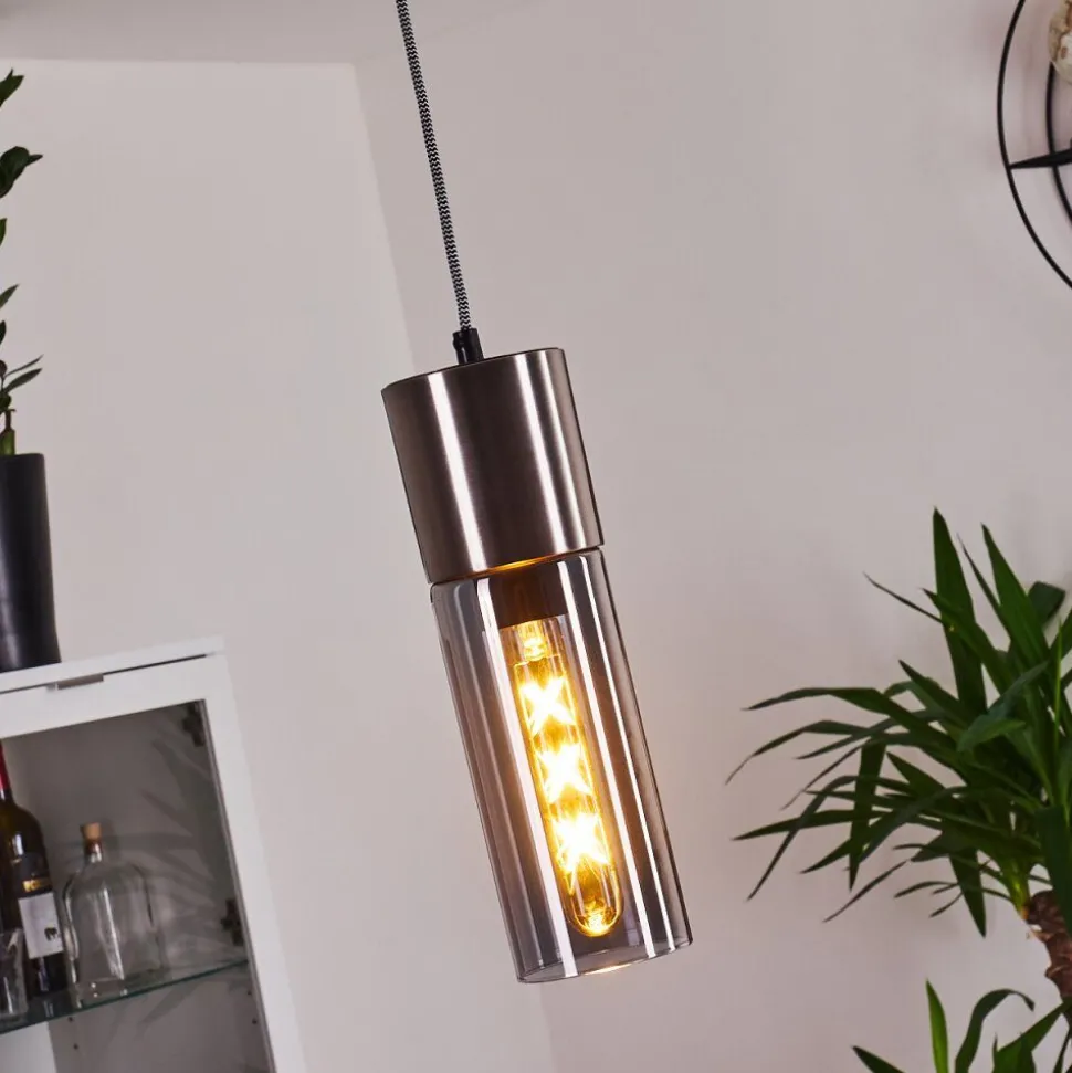 Suspension Dulcita Nickel Mat, 1 Lumiere