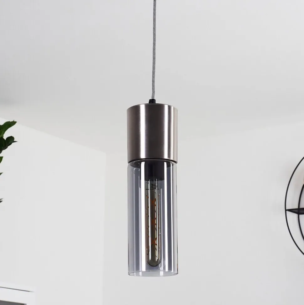 Suspension Dulcita Nickel Mat, 1 Lumiere