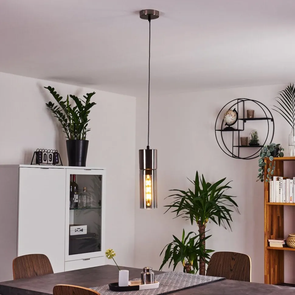 Suspension Dulcita Nickel Mat, 1 Lumiere