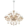 Suspension Eglo Basilano Chrome, 18 Lumieres