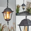 Suspension Exterieur Naofe Noir, 1 Lumiere