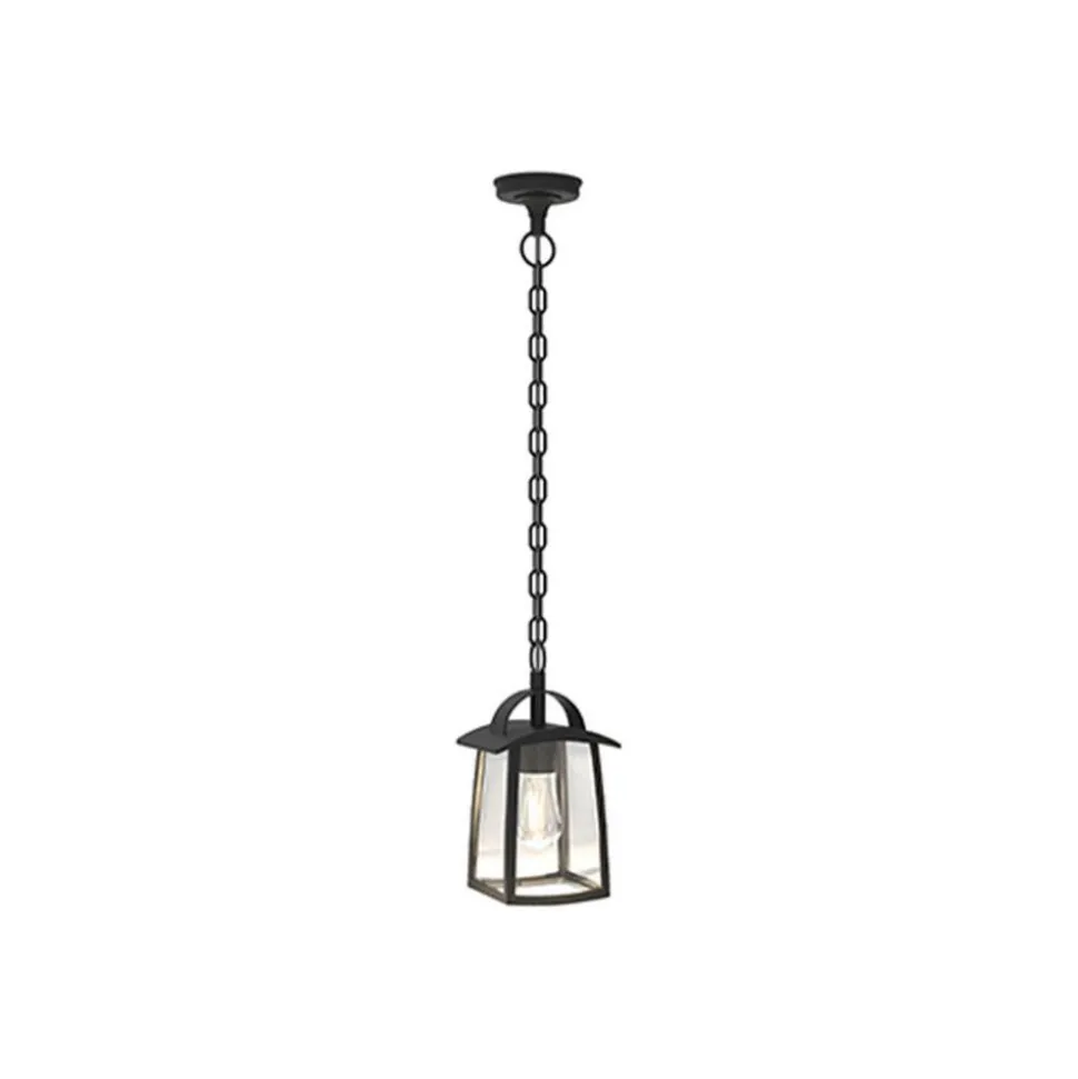 Suspension Exterieure Lutec Kelsey Noir, 1 Lumiere