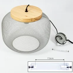 Suspension Freeport Vert, 1 Lumiere
