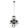 Suspension Globo Cuimbra Ii Noir, 3 Lumieres
