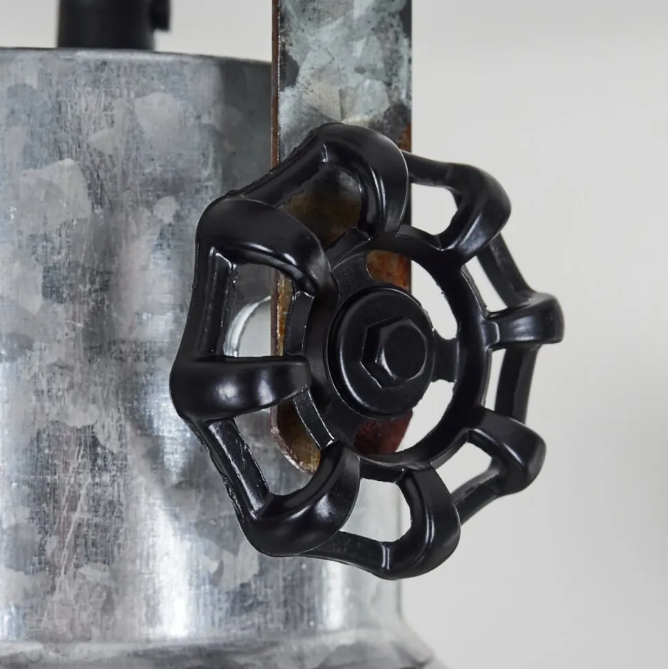 Suspension Hora Bois Fonce, Noir, 3 Lumieres