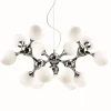 Suspension Ideal Lux Nodi Chrome, 15 Lumieres