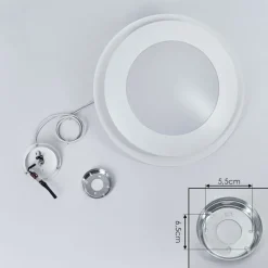 Suspension Ittingen Led Blanc, 1 Lumiere, Changeur De Couleurs