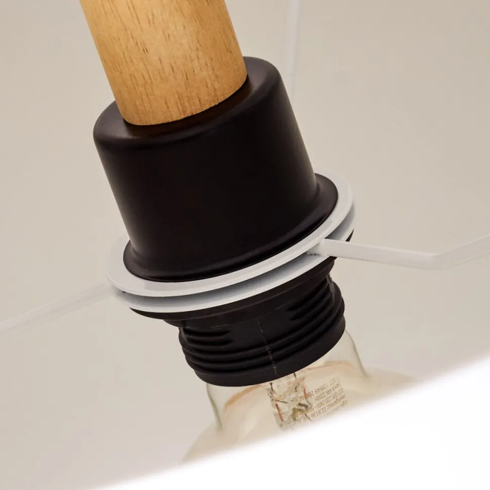 Suspension Kelapa Ecru, 2 Lumieres