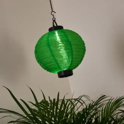 Suspension Leogang Led Vert, Noir, 1 Lumiere