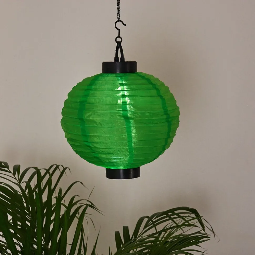Suspension Leogang Led Vert, Noir, 1 Lumiere