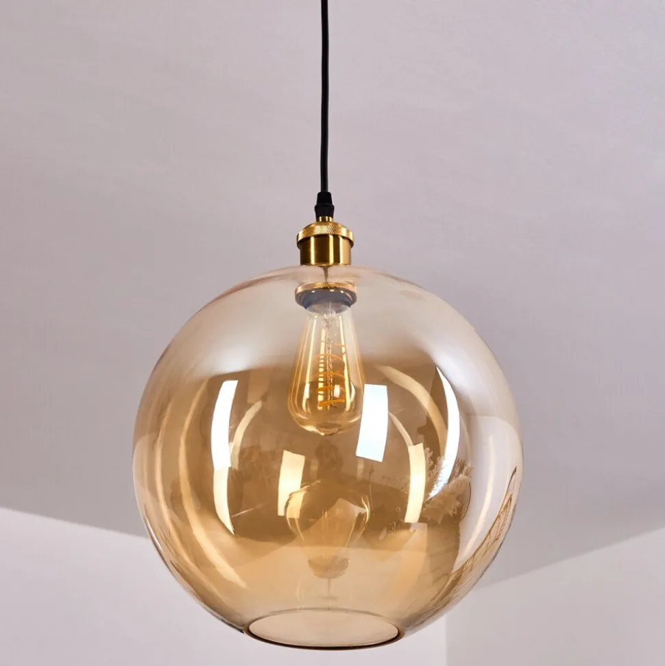 Suspension Lololo Laiton, 1 Lumiere