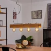 Suspension Maahui Noir, 4 Lumieres