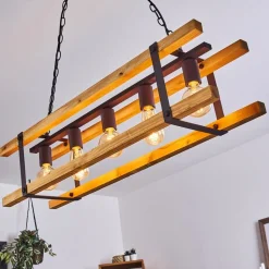 Suspension Maladera Rouille, 5 Lumieres