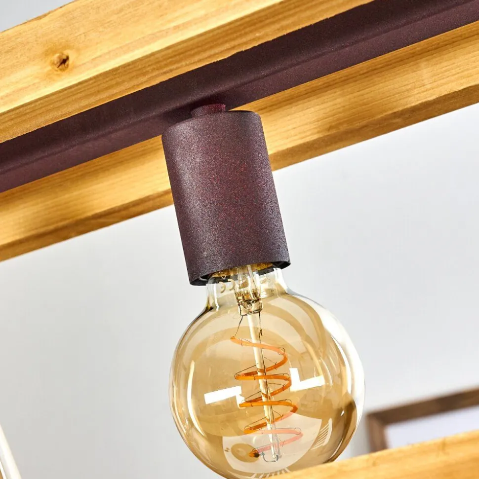 Suspension Maladera Rouille, 5 Lumieres