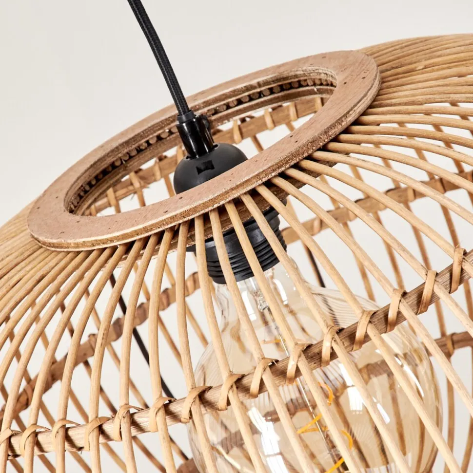 Suspension Manteau Ecru, 1 Lumiere