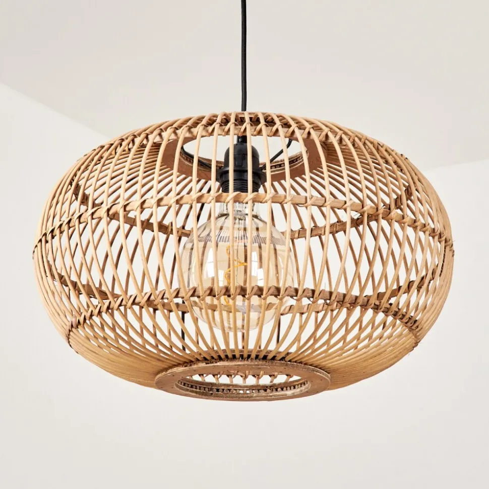 Suspension Manteau Ecru, 1 Lumiere