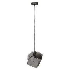 Suspension Marore Argente, 1 Lumiere