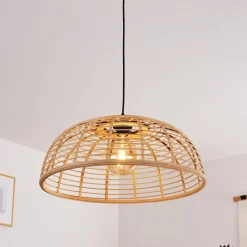 Suspension Mongolei Noir, 1 Lumiere