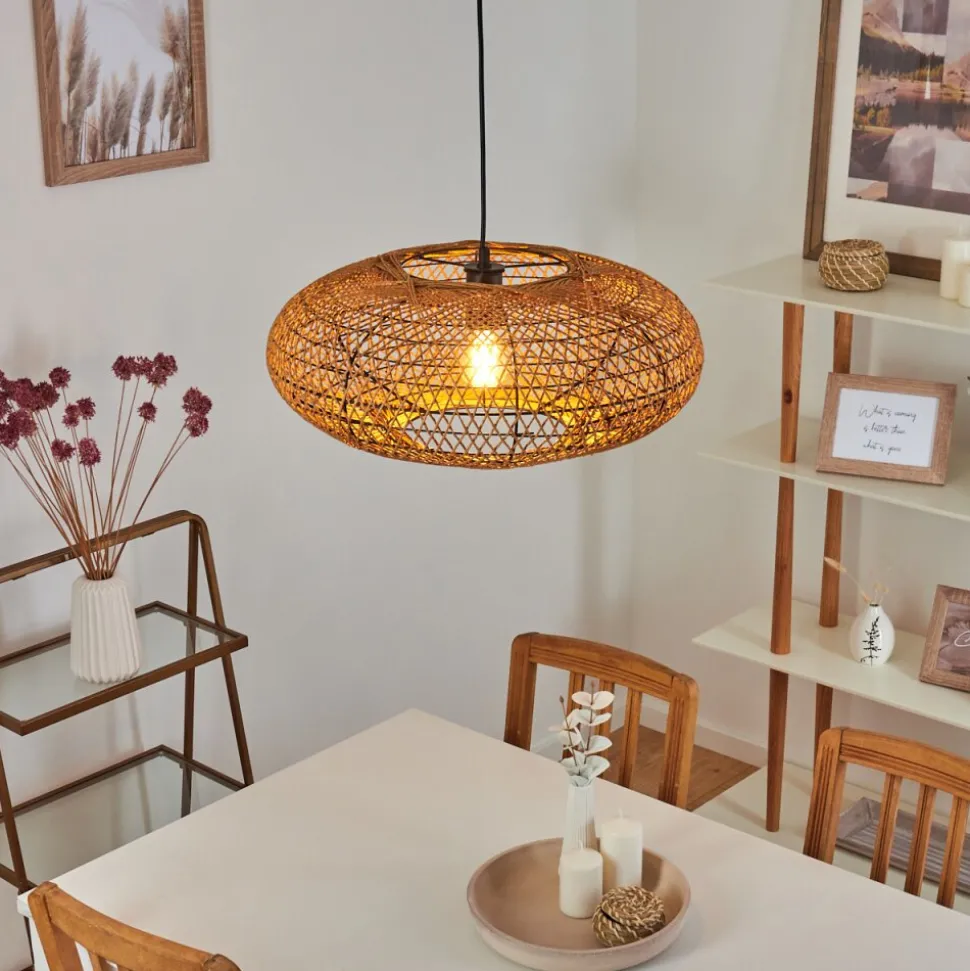 Suspension Mulstrand Noir, 1 Lumiere