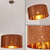 Suspension Nivel Nickel Mat, 1 Lumiere