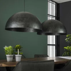 Suspension Nottoria Noir, 2 Lumieres