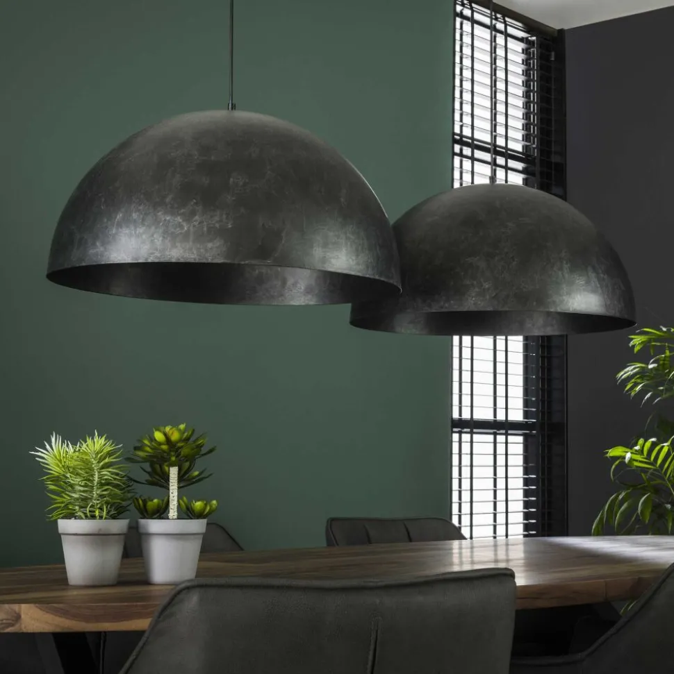Suspension Nottoria Noir, 2 Lumieres