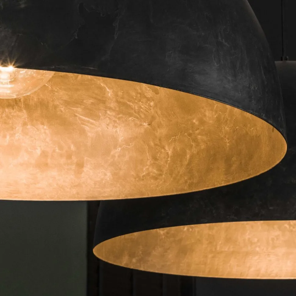 Suspension Nottoria Noir, 2 Lumieres