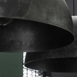 Suspension Nottoria Noir, 2 Lumieres