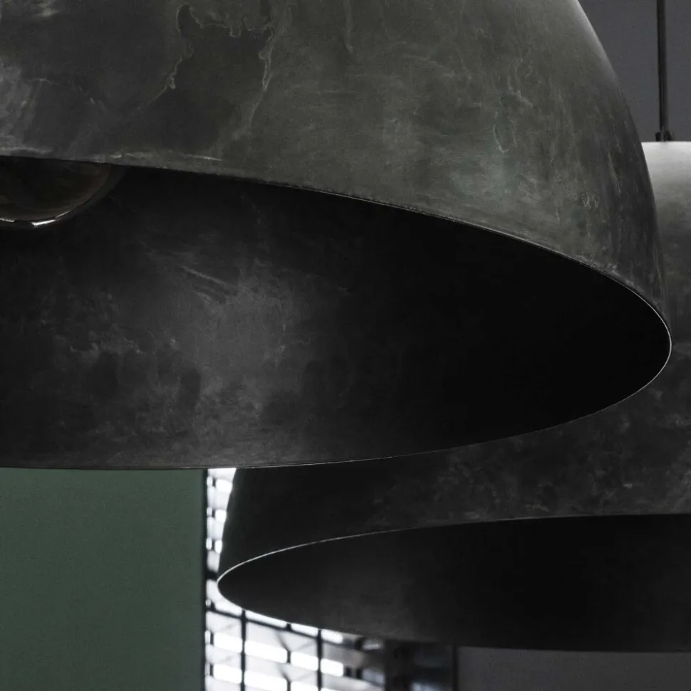 Suspension Nottoria Noir, 2 Lumieres
