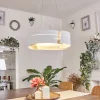 Suspension Novara Blanc, 3 Lumieres