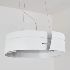 Suspension Novara Blanc, 3 Lumieres