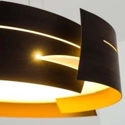 Suspension Novara Brun, 3 Lumieres