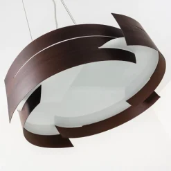 Suspension Novara Brun, 3 Lumieres