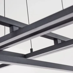 Suspension Omega Led Noir, 1 Lumiere