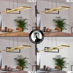 Suspension Omega Led Noir, 1 Lumiere