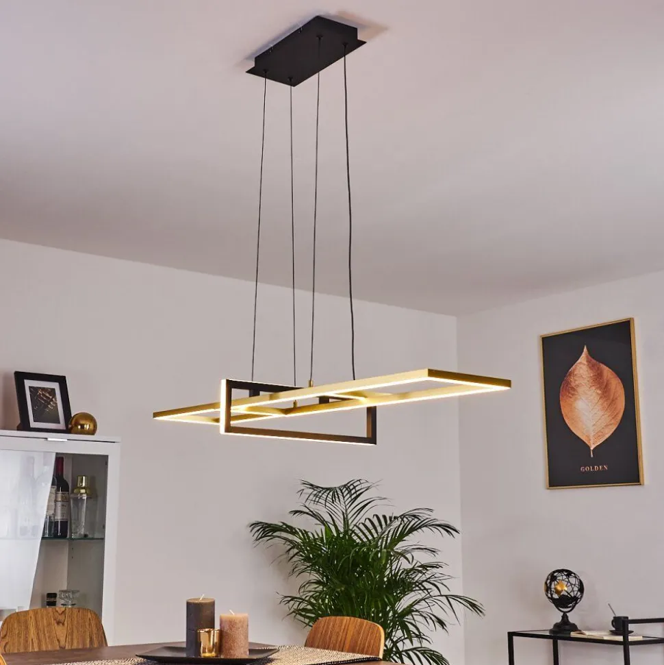 Suspension Omega Led Noir, 1 Lumiere