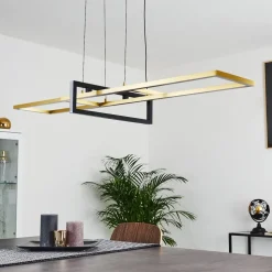 Suspension Omega Led Noir, 1 Lumiere