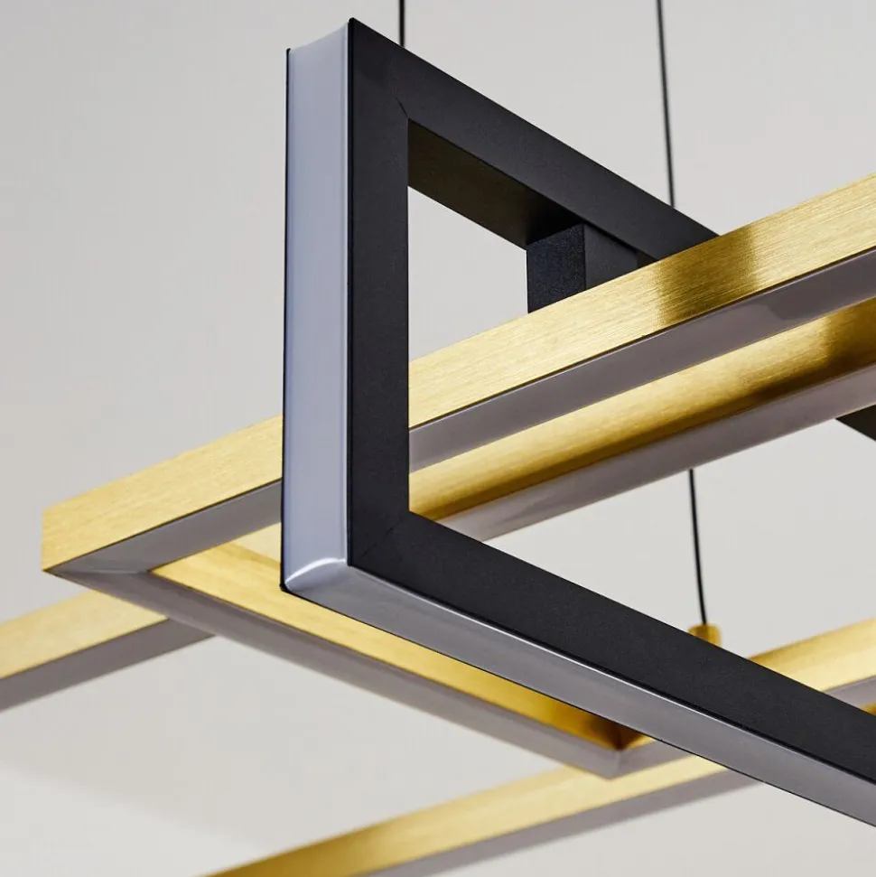 Suspension Omega Led Noir, 1 Lumiere
