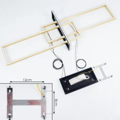 Suspension Omega Led Noir, 1 Lumiere