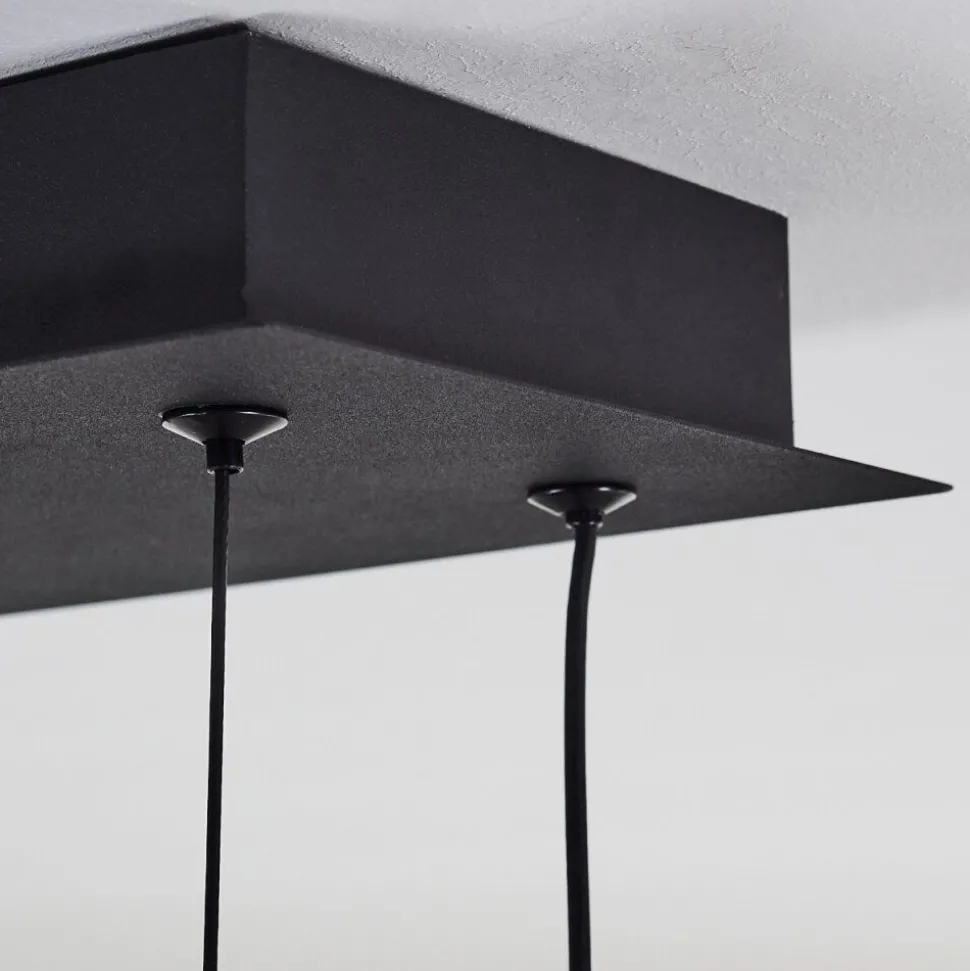 Suspension Omega Led Noir, 1 Lumiere