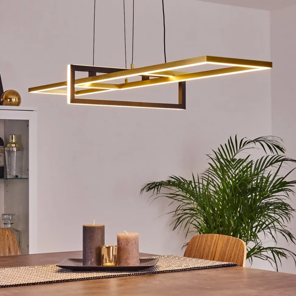 Suspension Omega Led Noir, 1 Lumiere