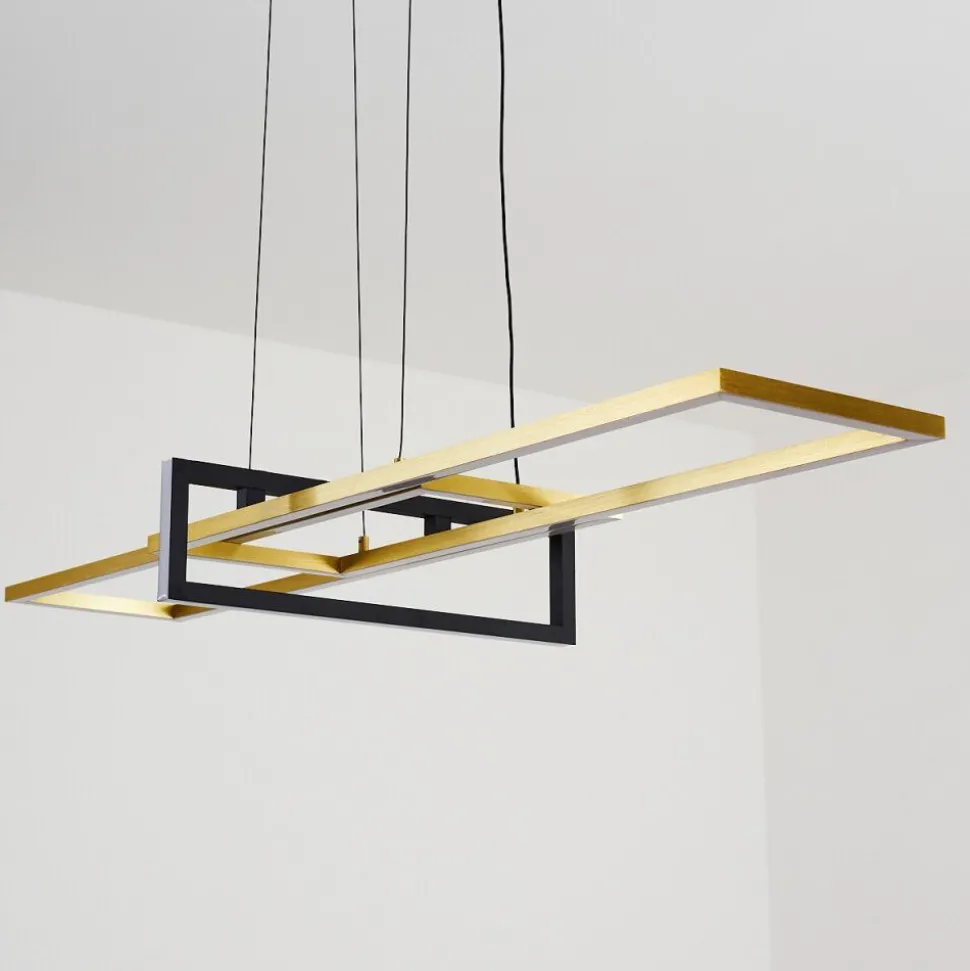 Suspension Omega Led Noir, 1 Lumiere