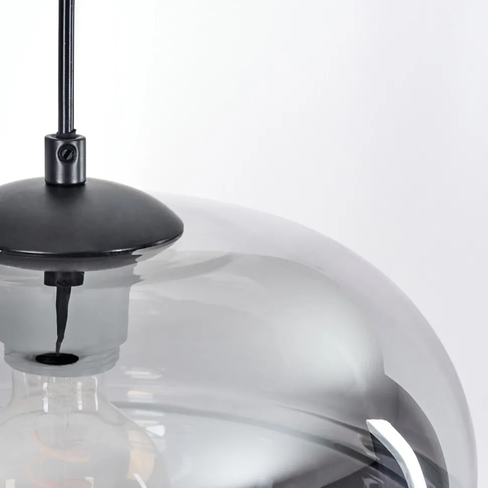 Suspension Peonniemi Noir, 1 Lumiere