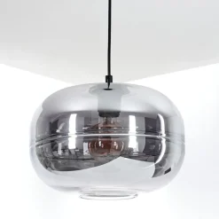 Suspension Peonniemi Noir, 1 Lumiere