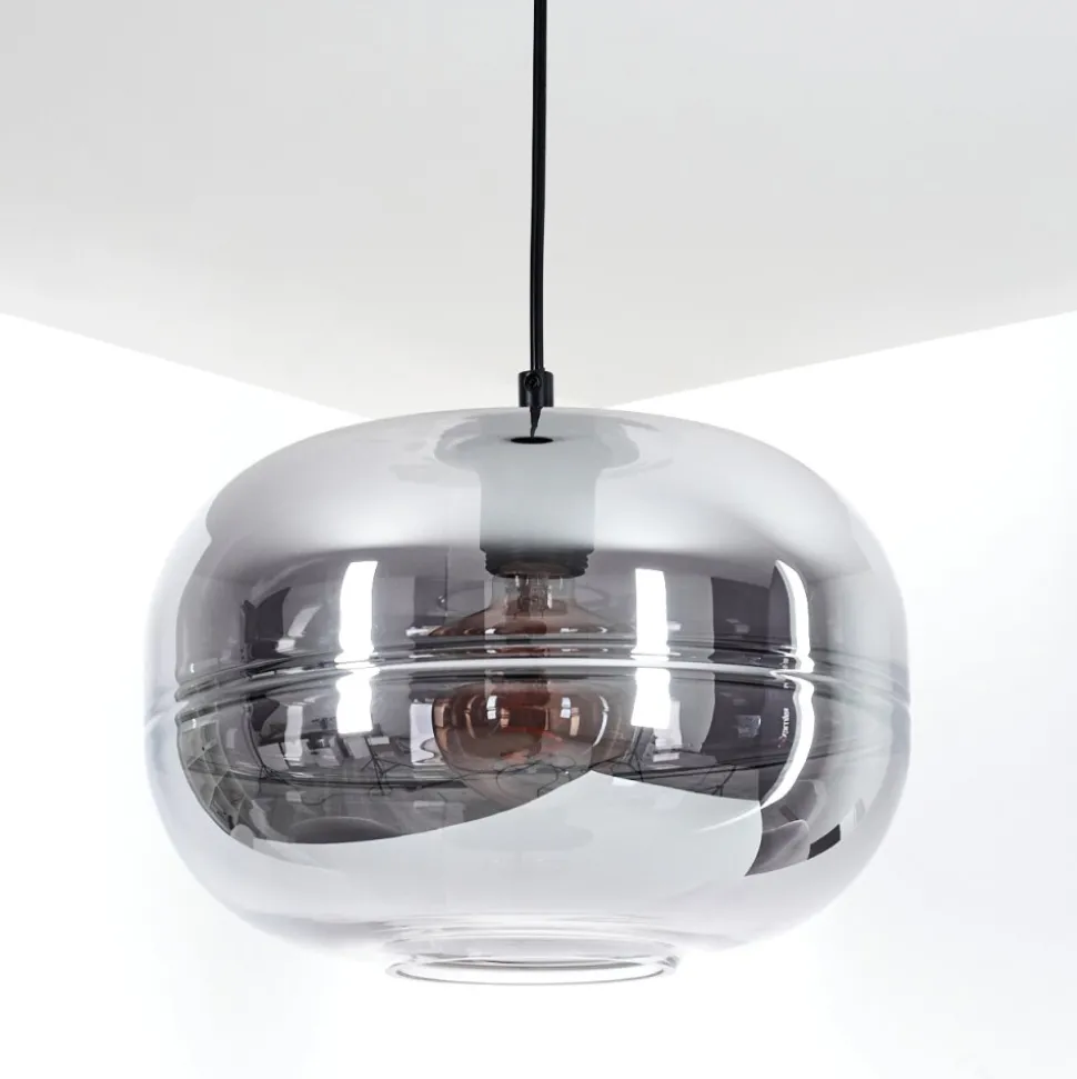 Suspension Peonniemi Noir, 1 Lumiere
