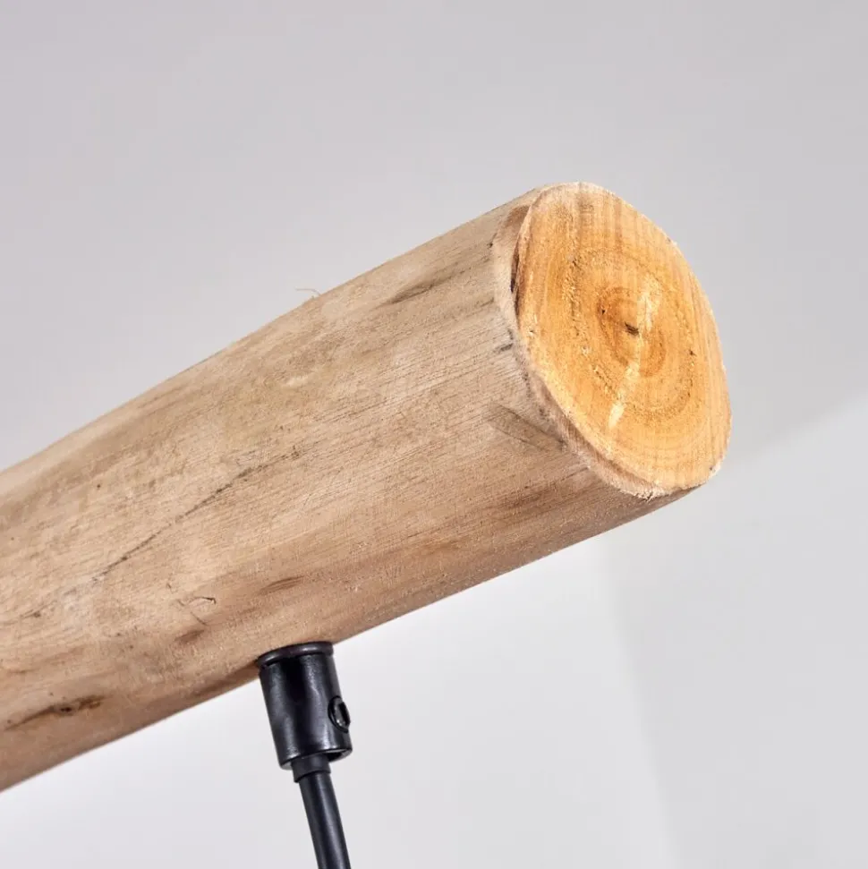 Suspension Pila Ecru, Noir, 3 Lumieres